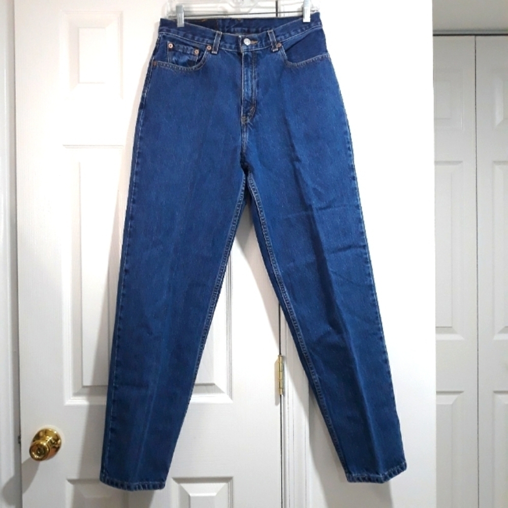 Vintage Levi Strauss & Co. 560 Loose Fit Straight Leg High Rise Denim 10…